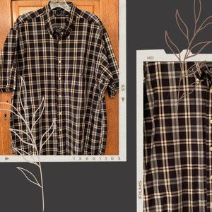 Nautica Button-Down Short Sleeve Polo Shirt